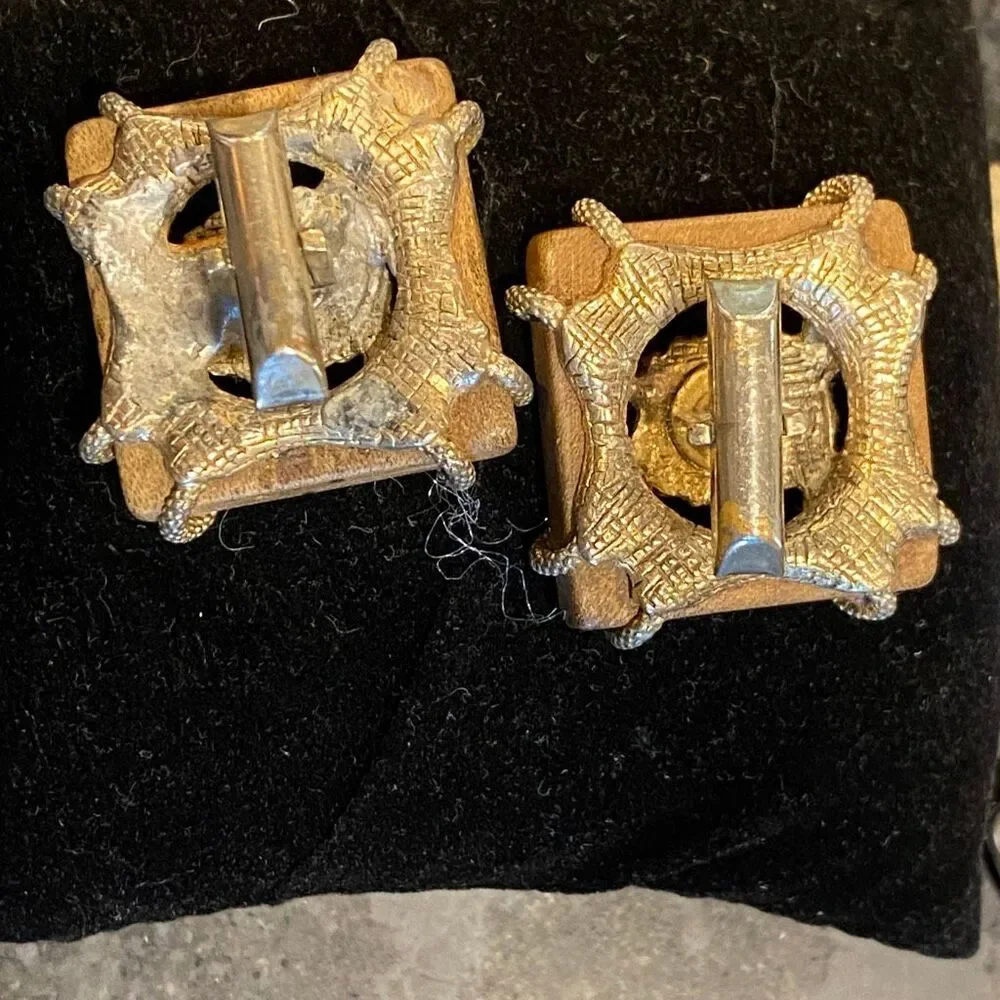 SWANK Devil Gargoyle Cufflinks Vintage